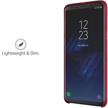 Nillkin englon odinis dėklas raudonas (Samsung S9) Nillkin englon odinis dėklas raudonas (Samsung S9)